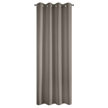 ZASŁONA GOTOWA RITA 140 X 250 CM JASNOBRĄZOWY