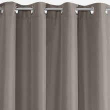 ZASŁONA GOTOWA RITA 140 X 250 CM JASNOBRĄZOWY