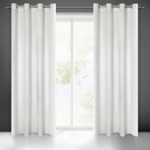 ZASŁONA GOTOWA MILO 140 X 250 CM BIAŁY