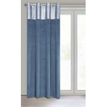 ZASŁONA GOTOWA PERI 140 X 250 CM GRANATOWY