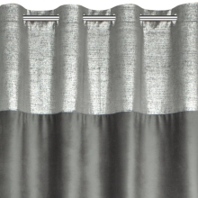 ZASŁONA GOTOWA PERI 140 X 250 CM STALOWY