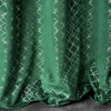 ZASŁONA GOTOWA D91 MOLY 140 X 250 CM ZIELONY