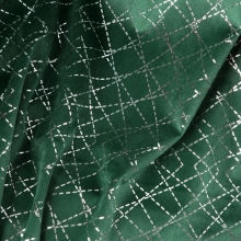ZASŁONA GOTOWA D91 MOLY 140 X 250 CM ZIELONY
