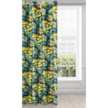 ZASŁONA GOTOWA D91 LIVY 140 X 250 CM CZARNY