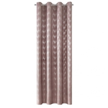 ZASŁONA GOTOWA BIANKA 140 X 250 CM PUDROWY RÓŻ