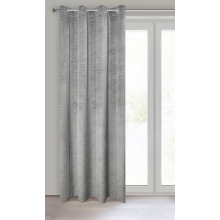 ZASŁONA GOTOWA ALUVIA 140 X 250 CM STALOWY