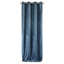 ZASŁONA GOTOWA IBBIE 140 X 250 CM GRANATOWY