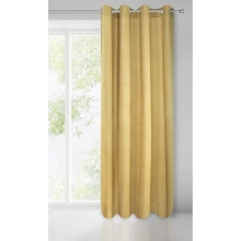 ZASŁONA GOTOWA CLARISA 140 X 270 CM MUSZTARDOWY