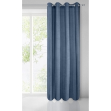ZASŁONA GOTOWA CLARISA 140 X 270 CM GRANATOWY