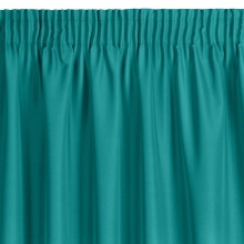 ZASŁONA GOTOWA RITA NA TAŚMIE 140 X 270 CM TURKUSOWY
