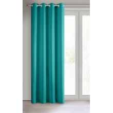 ZASŁONA GOTOWA RITA 140 X 250 CM TURKUSOWY