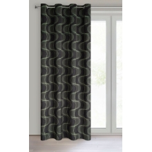 ZASŁONA GOTOWA POLA 140 X 250 CM CZARNY