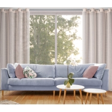 ZASŁONA GOTOWA HANIA 140 X 250 CM RÓŻOWY
