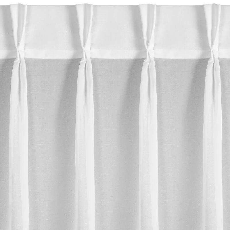FIRANA GOTOWA RUBY 230 X 170 CM BIAŁY