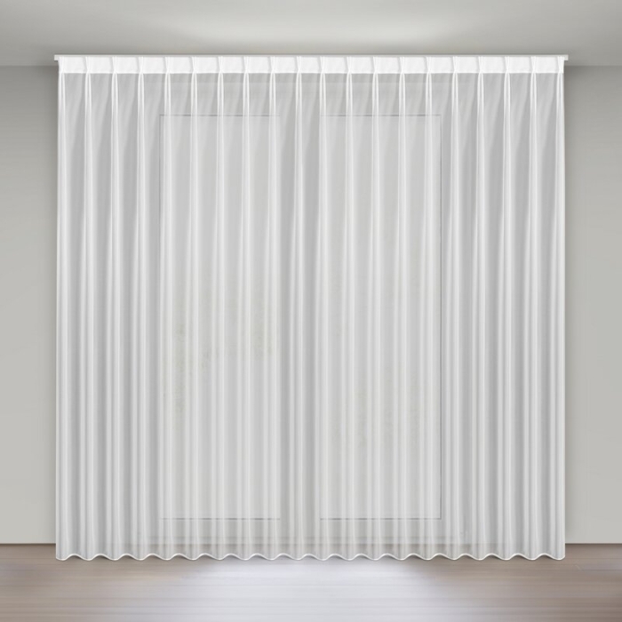 FIRANA GOTOWA LUCY 230 X 270 CM BIAŁY