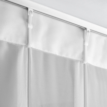 FIRANA GOTOWA LUCY 230 X 270 CM BIAŁY