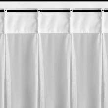FIRANA GOTOWA LUCY 230 X 270 CM BIAŁY