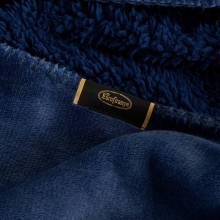 KOC TEDY 170 X 210 CM GRANATOWY KOC TEDY 170 X 210 CM GRANATOWY