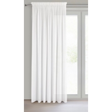 FIRANA GOTOWA DEBRA NA TAŚMIE 140 X 270 CM BIAŁY