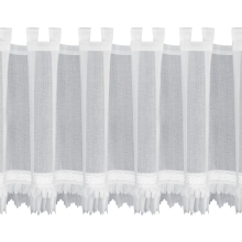 FIRANA GOTOWA KATRIN NA SZELKACH 150 X 60 CM BIAŁY