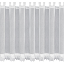 FIRANA GOTOWA KATRIN NA SZELKACH 150 X 90 CM BIAŁY