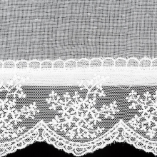 FIRANA GOTOWA SUZAN NA SZELKACH 150 X 40 CM BIAŁY