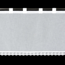 FIRANA GOTOWA SUZAN NA SZELKACH 150 X 70 CM BIAŁY
