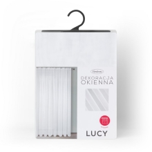 FIRANA GOTOWA LUCY NA TAŚMIE 200 X 270 CM BIAŁY FIRANA GOTOWA LUCY NA TAŚMIE 200 X 270 CM BIAŁY