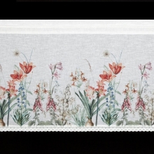 FIRANA GOTOWA NEMEZJA NA TAŚMIE 150 X 60 CM BIAŁY