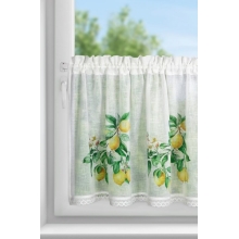 FIRANA GOTOWA CLOE NA TAŚMIE 150 X 60 CM BIAŁY