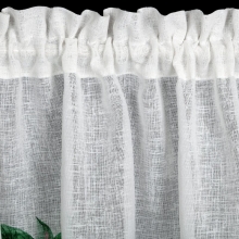 FIRANA GOTOWA CLOE NA TAŚMIE 150 X 60 CM BIAŁY