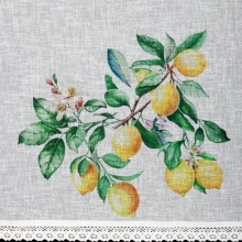 FIRANA GOTOWA CLOE NA TAŚMIE 150 X 60 CM BIAŁY