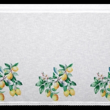 FIRANA GOTOWA CLOE NA TAŚMIE 150 X 90 CM BIAŁY