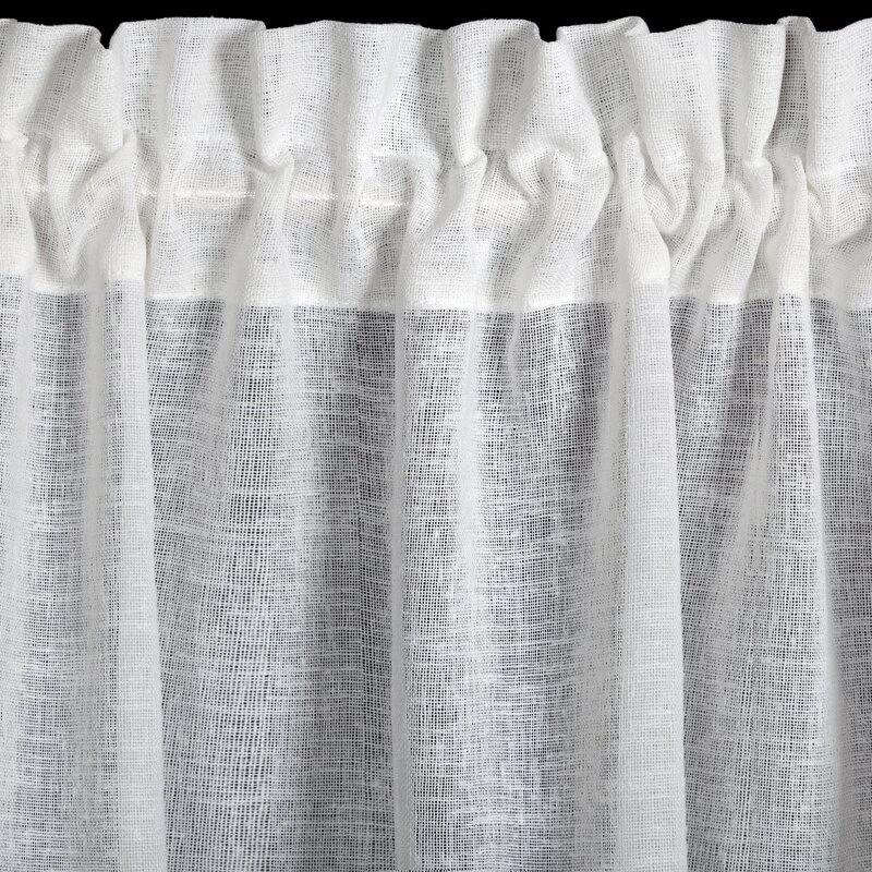 FIRANA GOTOWA CLOE NA TAŚMIE 150 X 90 CM BIAŁY