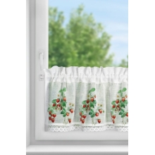 FIRANA GOTOWA KSENIA NA TAŚMIE 150 X 30 CM BIAŁY