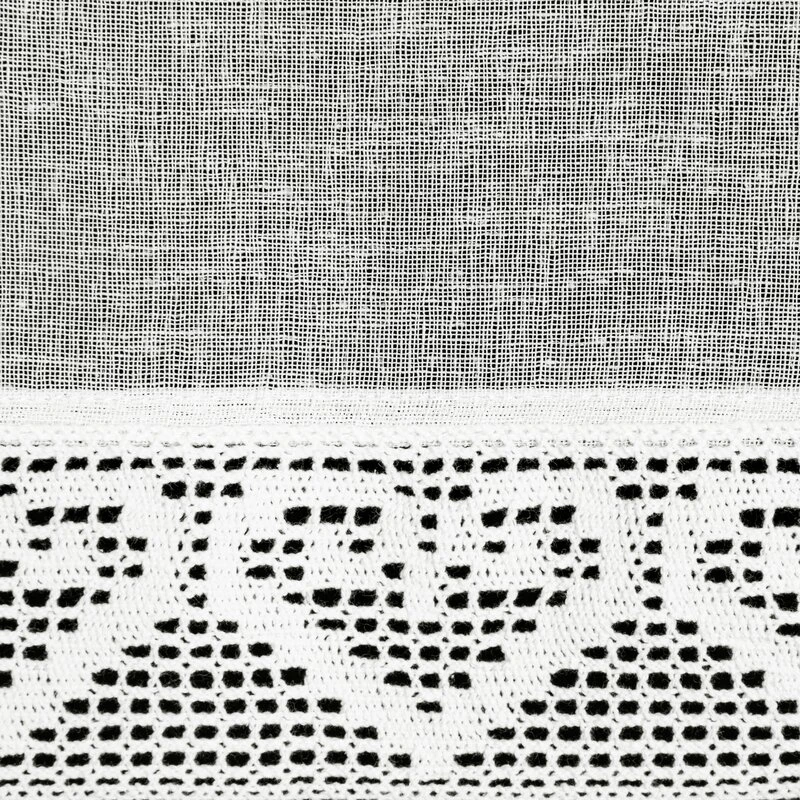 FIRANA GOTOWA GABI NA TAŚMIE 150 X 30 CM KREMOWY