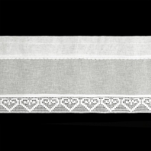 FIRANA GOTOWA GABI NA TAŚMIE 150 X 30 CM KREMOWY