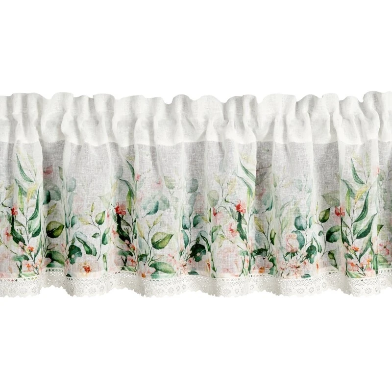 FIRANA GOTOWA ESTERA NA TAŚMIE 150 X 30 CM BIAŁY