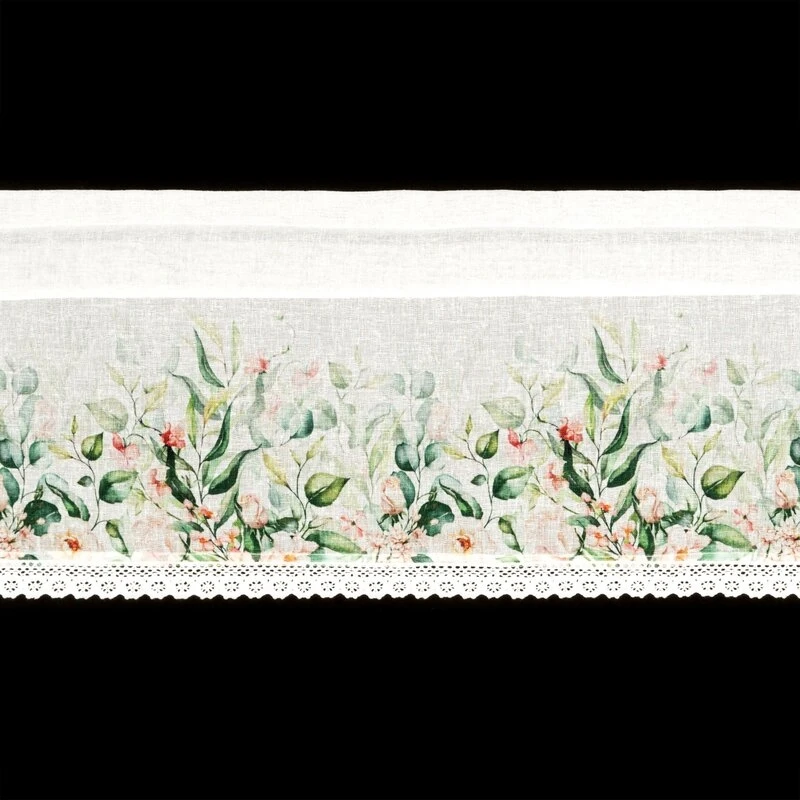 FIRANA GOTOWA ESTERA NA TAŚMIE 150 X 30 CM BIAŁY