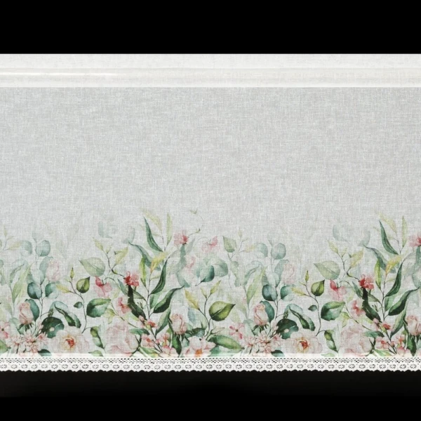FIRANA GOTOWA ESTERA NA TAŚMIE 150 X 60 CM BIAŁY