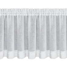 FIRANA GOTOWA LARI NA TAŚMIE 150 X 60 CM BIAŁY