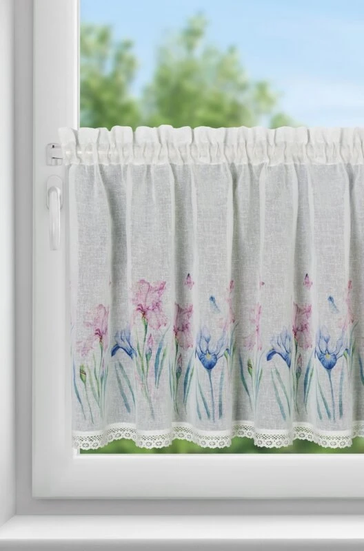FIRANA GOTOWA DOLOREZ NA TAŚMIE 150 X 60 CM BIAŁY