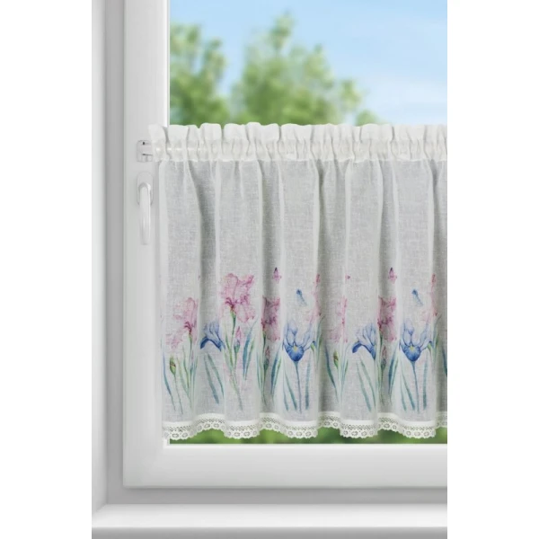FIRANA GOTOWA DOLOREZ NA TAŚMIE 150 X 60 CM BIAŁY