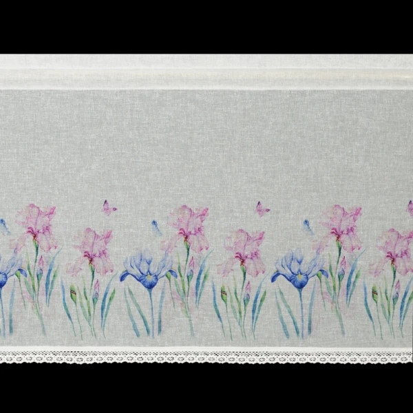 FIRANA GOTOWA DOLOREZ NA TAŚMIE 150 X 60 CM BIAŁY