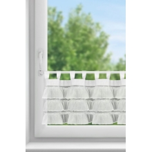 FIRANA GOTOWA LILIA 1 NA SZELKACH 150 X 45 CM BIAŁY
