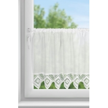 FIRANA GOTOWA ISAAC NA TAŚMIE 150 X 60 CM BIAŁY
