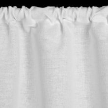 FIRANA GOTOWA CLARIE NA TAŚMIE 150 X 60 CM BIAŁY