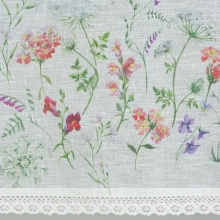 FIRANA GOTOWA SYLWIA NA TAŚMIE 150 X 60 CM BIAŁY