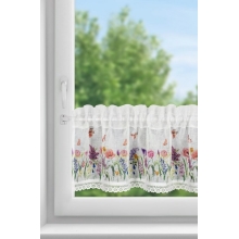 FIRANA GOTOWA BELLA NA TAŚMIE 150 X 30 CM BIAŁY