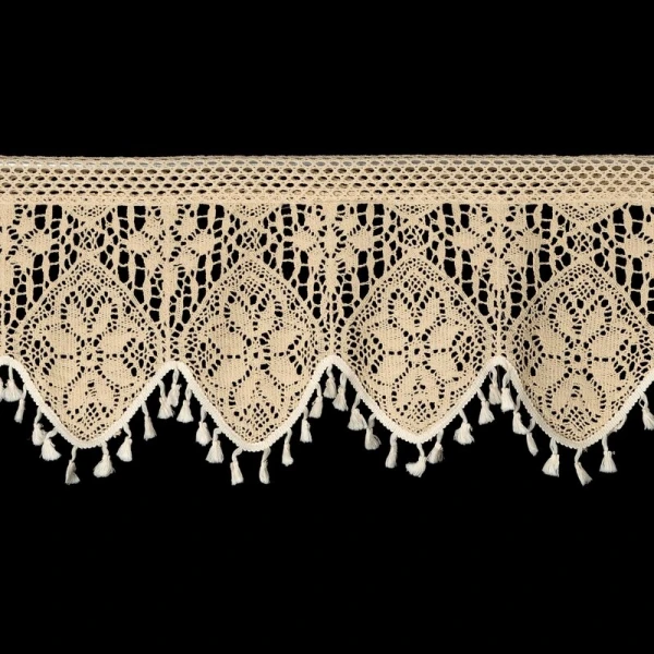 FIRANA GOTOWA MOLY NA TAŚMIE 150 X 30 CM JASNOBEŻOWY